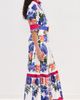 Borgo de Nor Borgo de Nor Marni Dress Floral Candy P. Ment - 4