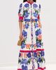 Borgo de Nor Borgo de Nor Marni Dress Floral Candy P. Ment - 5