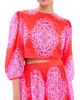 Borgo de Nor Borgo de Nor Rhea Lace Top Red/Pink - 1