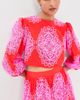 Borgo de Nor Borgo de Nor Rhea Lace Top Red/Pink - 2
