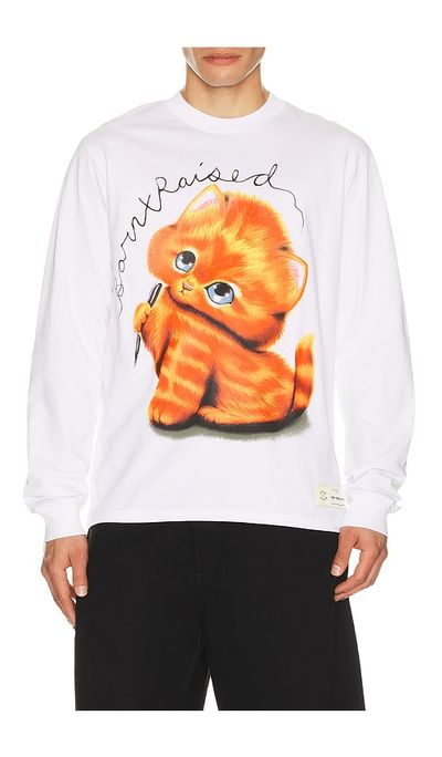 Born x Raised Born x Raised Kitty Long Sleeve Tee