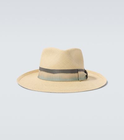 Borsalino Borsalino Harlem straw Panama hat