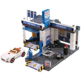 BOSCH BOSCH Service Car Repair With Car Wash Kids Car Service Play Set, Ages 3+