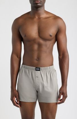 BOSS BOSS 2-Pack Knit Cotton Boxers