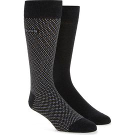 BOSS BOSS 2-Pack Mini Pattern Crew Socks