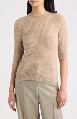 BOSS BOSS Alpaca Blend Crewneck Sweater