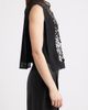 BOSS BOSS Baliette Sequin Sleeveless Chiffon Top - 3