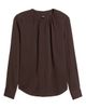 BOSS BOSS Banorah Silk Blend Pleated Top - 5