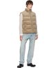 BOSS BOSS Beige Corduory Puffer Vest - 4