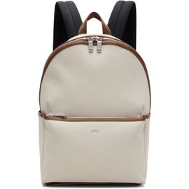 BOSS BOSS Beige Logo Lettering Backpack