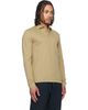 BOSS BOSS Beige Long-Sleeved Interlock Cotton Logo Polo - 2