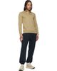 BOSS BOSS Beige Long-Sleeved Interlock Cotton Logo Polo - 4