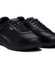 BOSS BOSS Black Brushed Leather Sneakers - 4
