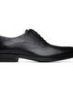 BOSS BOSS Black Buffed Leather Oxfords - 1