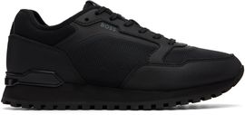 BOSS BOSS Black Canvas Sneakers