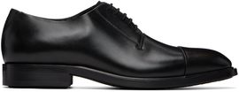 BOSS BOSS Black Cap-Toe Leather Derbys