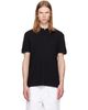 BOSS BOSS Black Contrast-Tipped Cotton Piqué Polo - 1