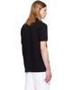 BOSS BOSS Black Contrast-Tipped Cotton Piqué Polo - 3