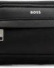 BOSS BOSS Black Crossbody Foil-Print Logo Belt Bag - 1