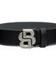 BOSS BOSS Black Double B Monogram Buckle Belt - 1