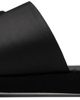 BOSS BOSS Black Double B Monogram Faux-Leather Slides - 3