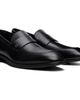 BOSS BOSS Black Double B Monogram Trim Leather Loafers - 4