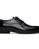 BOSS BOSS Black Embossed-Logo Derbys - 1