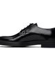 BOSS BOSS Black Embossed-Logo Derbys - 3