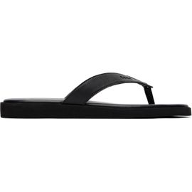 BOSS BOSS Black Embossed-Logo Flip-Flops