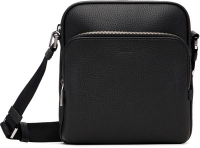 BOSS BOSS Black Embossed-Logo Reporter Bag