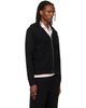 BOSS BOSS Black Embroidered-Logo Hoodie - 2
