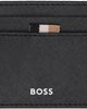 BOSS BOSS Black Foil-Embossed Logo Card Holder - 1