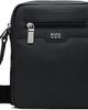 BOSS BOSS Black Grained Faux-Leather Pouch - 1