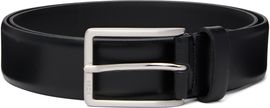 BOSS BOSS Black Italian-Leather Belt
