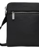 BOSS BOSS Black Leather Embossed Logo Envelope Pouch - 1