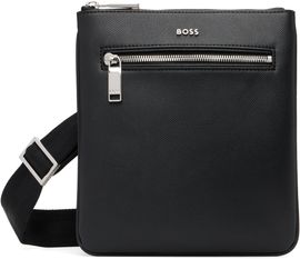 BOSS BOSS Black Leather Shoulder Bag