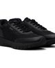 BOSS BOSS Black Leather Trims Running Sneakers - 4
