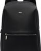 BOSS BOSS Black Logo Hardware Grained-Leather Backpack - 1