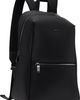 BOSS BOSS Black Logo Hardware Grained-Leather Backpack - 2
