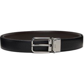 BOSS BOSS Black Logo Keeper Leather Belt