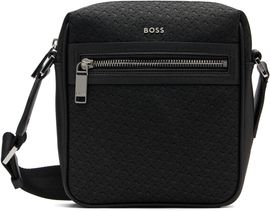 BOSS BOSS Black Regenerated Leather Pouch