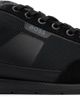 BOSS BOSS Black Ridged Outsole Mixed-Material Sneakers - 1
