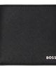BOSS BOSS Black Saffiano Leather Wallet - 1