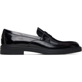 BOSS BOSS Black Strap Polished Loafers