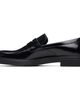 BOSS BOSS Black Strap Polished Loafers - 3
