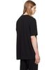 BOSS BOSS Black Stretch-Cotton Contrast Logo T-shirt - 3