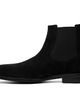BOSS BOSS Black Suede Elasticated Panels Chelsea Boots - 3