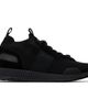 BOSS BOSS Black Suede Trim Knitted Upper Sneakers - 1
