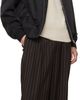 BOSS BOSS Black Woven Vamp Leather Loafers - 5