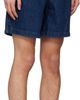 BOSS BOSS Blue Elasticized Waistband Denim Shorts - 2
